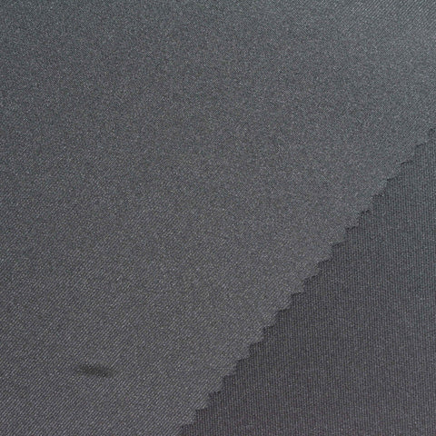 Dark Grey Marl Scuba Knit, Polyester, 350 gsm