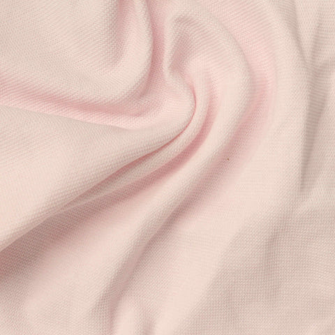 Pale Blush Rib Knit, Cotton
