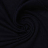 Modal Interlock Knit Fabric, 238 gsm, 155 cm — Navy — photo 3