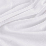 White Marl Jersey Knit, Poly-Viscose — photo 3
