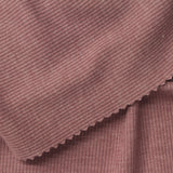 Rose Marl Rib Knit, Poly-Viscose — photo 3