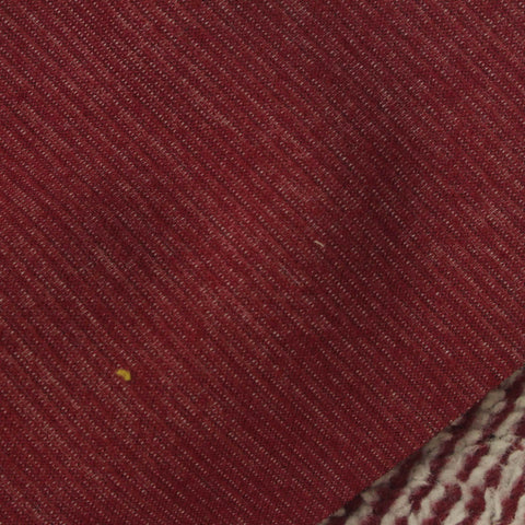 Red Plaid Knit, Polyester