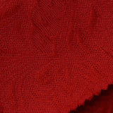 Red Tone-on-Tone Jacquard, Cotton-Poly — photo 3