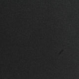 Cotton Polyester Piqué Knit Fabric, 230 gsm, 180 cm — Black — photo 3
