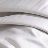 Cotton Stretch Sateen Fabric, 230 gsm, 140 cm — White — photo 3