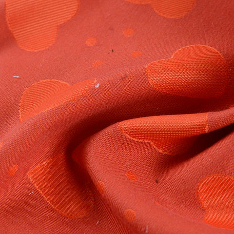 Red Hearts Jacquard, Poly-Cotton