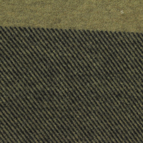 Olive Stripes Jacquard, Poly-Viscose