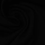 Polyester Viscose Blend Jersey Knit Fabric, 160 gsm, 160 cm — Black — photo 3