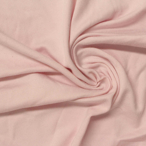 Polyester Stretch Milk Silk Knit Fabric, 180 gsm, 185 cm — Pink