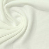 Polyester Ponte Knit Fabric, 160 gsm, 160 cm — White — photo 3