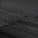 100% Polyester Interlock Knit Fabric, 227 gsm, 59 cm — Black — photo 3