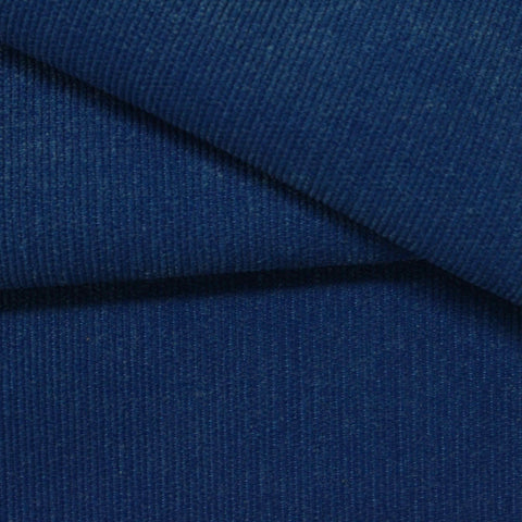 Polyester Corduroy Fabric, 230 gsm — Navy