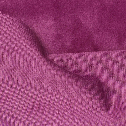 100% Polyester Knit Fabric, 216 gsm, 166 cm — Purple