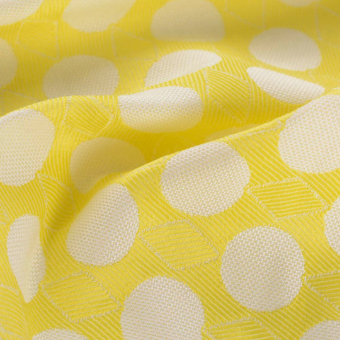 White Dots Jacquard, Poly-Cotton, 190 gsm, 150 cm, ref EF-11573