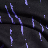 Purple Brushstrokes Jacquard, Poly-Viscose — photo 3