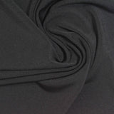 Polyester Stretch ITY Knit Fabric, 220 gsm, 155 cm — Grey — photo 3