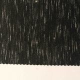 Black Heathered-Marl Jersey Knit, Viscose — photo 3