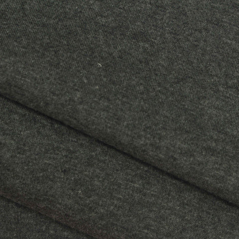 Dark Grey Heathered-Marl Velvet, Poly-Cotton