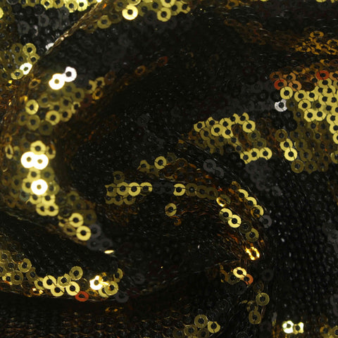 Gold Sequin Knit, Polyester