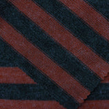 Orange Horizontal-Stripe Rib Knit — photo 3