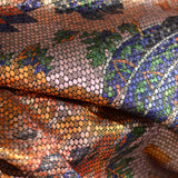 Jacquard Polyester Viscose Woven Fabric, 170 gsm, 145 cm — Red — photo 3