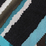 Teal Wavy-Band Jersey Knit — photo 3