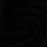 100% Polyester Knit Fabric, 370 gsm — Black — photo 3