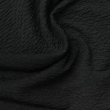 Black Tone-on-Tone Wave Jacquard — photo 3