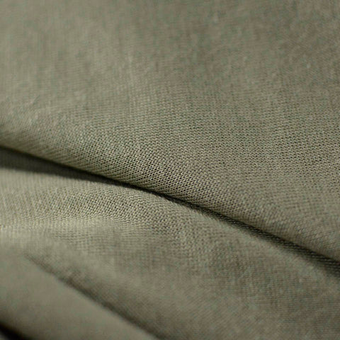 100% Viscose Jersey Knit Fabric, 100 gsm, 155 cm — Khaki