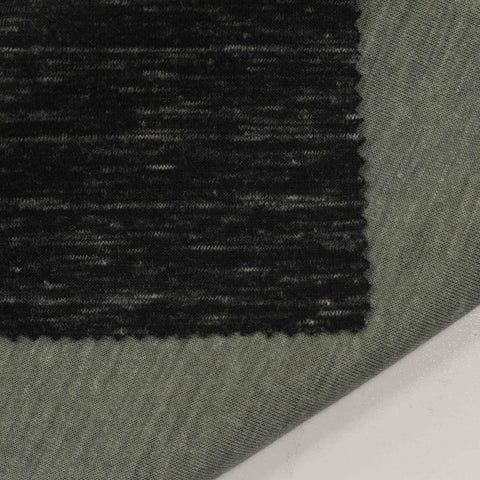Black Heathered-Marl Scuba Knit, Polyester