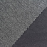 Polyester Tencel Lyocell Blend Stretch Interlock Knit Fabric, 270 gsm, 168 cm — Black — photo 3