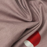 Red Circle Jersey Knit, Cotton — photo 3