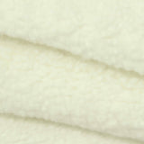 100% Polyester Sherpa Fleece Fabric, 280 gsm — Beige — photo 3