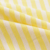 Yellow Horizontal-Stripe Knit, Cotton, 150 gsm, ref EF-12281 — photo 3