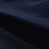 Jacquard Polyester Viscose Stretch Knit Fabric, 150 cm — Navy — photo 3