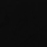 Viscose Nylon Stretch Ponte Knit Fabric, 200 gsm — Black — photo 3