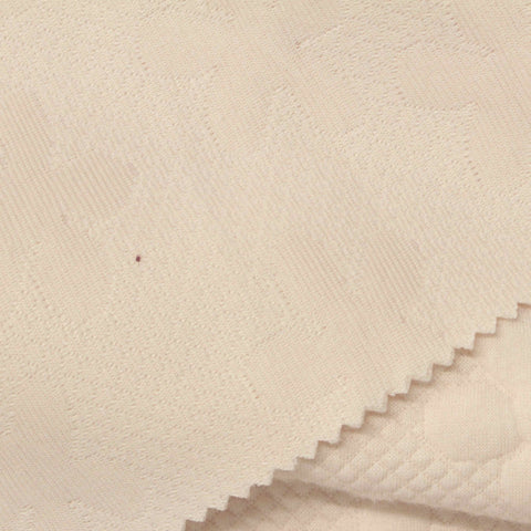 Beige Floral Jacquard, Polyester