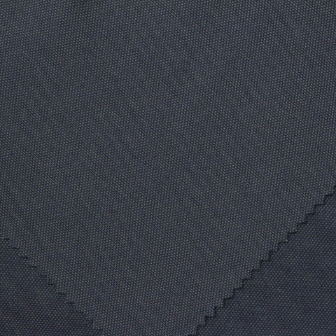 Dark Blue Marl Piqué Knit, Poly-Viscose, 185 gsm