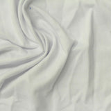 Polyester Stretch Milk Silk Knit Fabric, 180 gsm, 160 cm — White — photo 3
