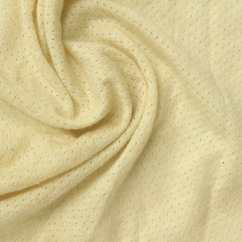 Yellow Dots Mesh, Cotton