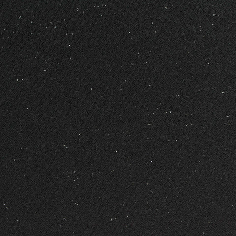 Black Marl Interlock Knit, Polyester, 240 gsm