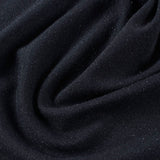 Black Marl Jersey Knit, Polyester — photo 3