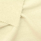 Brushed Polyester Cotton Knit Fabric, 300 gsm — Yellow — photo 3