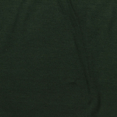 100% Cotton Interlock Knit Fabric, 190 gsm, 160 cm — Green