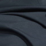 Polyester Cotton Poplin Fabric, 140 gsm, 147 cm — Black — photo 3