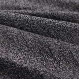 Black Marl Jersey Knit, Viscose-Poly — photo 3