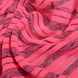 Pink Stripes Jacquard, Polyester — photo 3