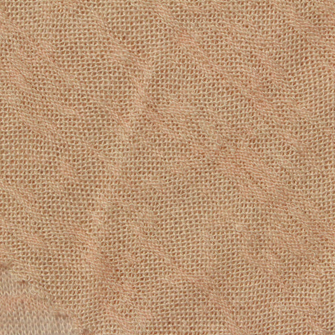 Light Peach Marl Chunky Knit, Poly-Viscose