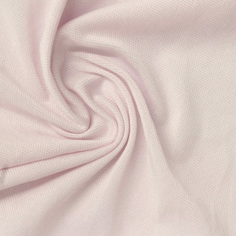 Polyester Stretch Piqué Knit Fabric, 140 gsm, 170 cm — Pink