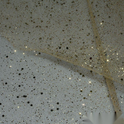 Black Glitter-Dot Knit, Polyester